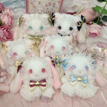 Lolita Bunny Crossbody Bag, cute soft Lolita Bunny Bag, Kawaii Pink Rabbit Bag - £74.47 GBP