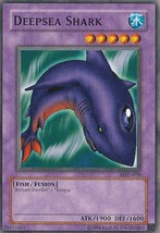 Yugioh - Konami - Yu-Gi-Uh! - Deepsea Shark - MRD-038 - Trading Card - $1.97