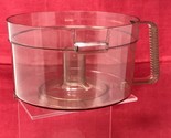 General Electric Food Processor D3FP1B Mixing Bowl VTG Part ONLY - $11.83