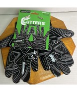 Cutters Football Game Day Super Sticky Grip Receiver Gloves Youth S/M Bl... - $232.09 MXN