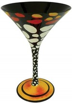 Christoper Hogan Triggerfish Martini Glass Barware Handpainted Westland ... - $11.95