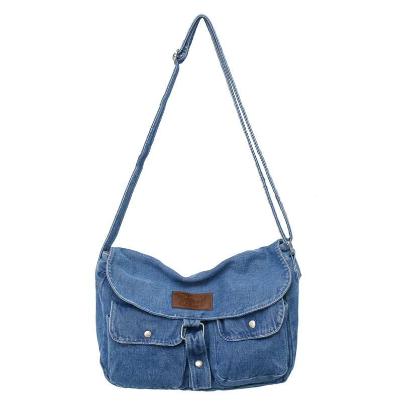 2023 Free Shipping  Handbags Ladies Hand Bags Casual Tote Jean Purse Denim Bags  - $78.70