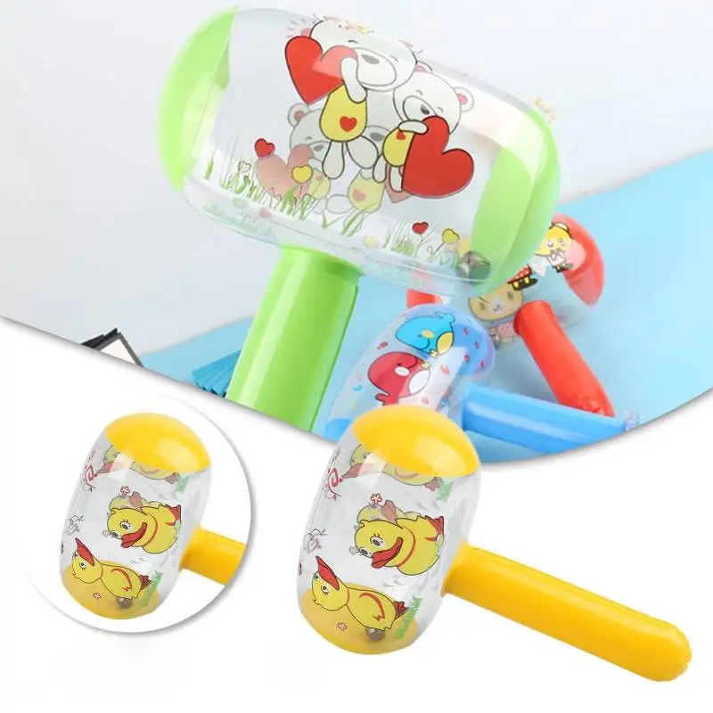 2pcs Inflatable Hammer Cartoon Squeaky Hammer with Sound Bell Handle Hammer - £7.87 GBP+