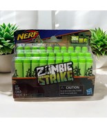 Nerf Zombie Strike 30 Pack Elite Neon Green Soft Foam Darts Bullets Hasbro - €10,20 EUR