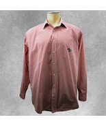 Polo Ralph Lauren Elliott Red White Striped Monogram Anchor Logo Shirt-M... - €24,35 EUR