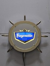 Vintage 1963 Burgermeister Beer Lighted Mirror Sign Ship Wheel Works 20&quot;... - $3,591.60 MXN