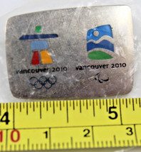 2010 British Columbia Canada Vancouver Winter Olympics Paralympics Pin Inukshuk - $11.00