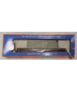 O Scale AHM  FLAT CAR WITH CRATES #7301A w/ BOX - $34.64