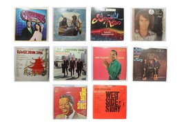 Lot of 10 Defective Scratched Skipping 33 rpm Vinyl LP Vintage PREOWNED - £16.73 GBP