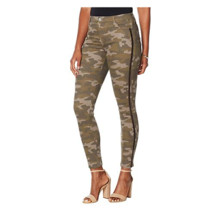 Skinnygirl Broadway High-Rise Side Stripe Skinny Jean (Camo Flow Size 29) 716196 - £23.50 GBP