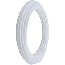 SharkBite 3/4 Inch x 50 Feet White PEX-B, PEX Pipe Flexible Water Tubing for - £34.92 GBP