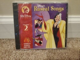 Disney&#39;s Rascal Songs Vol.2 McDonalds Promo (CD, 1996) New - £6.71 GBP