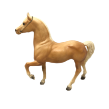 VTG Breyer Horse Western Prancer Stallion Mare Palomino w/ Horse Bit - £54.24 GBP