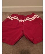 St John&#39;s Bay Men&#39;s Swim Trunks Board Shorts w/ Brief Liner Size XL Red ... - $486.30 MXN