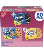 Nabisco Sweet Treats Cookie Variety Pack, OREO &amp; CHIPS AHOY! (60 pk.) - £19.12 GBP