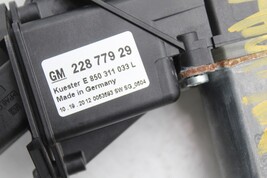 11-15 CHEVROLET CAMARO LEFT DRIVER SIDE WINDOW MOTOR E6462 image 11