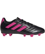 Adidas Goletto VII FG J Kids Soccer Cleats Unisex Black Pink FV2895 Gras... - £14.79 GBP