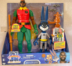 NEW 12&quot; Space Jam New Legacy LeBron(Robin) Bugs Bunny(Batman) Action Figures - £43.25 GBP
