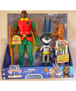 NEW 12&quot; Space Jam New Legacy LeBron(Robin) Bugs Bunny(Batman) Action Fig... - £44.09 GBP