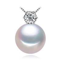 Ine jewelry natural stone pendant freshwater pearl necklace 925 sterling silver jewelry thumb200