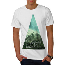 Wellcoda My Wild Nature Home Mens T-shirt, Mountain Graphic Design Printed Tee - $21.26+