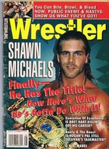 ORIGINAL Vintage August 1996 The Wrestler Magazine Shawn Michaels Bret Hart - £15.50 GBP