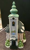 DEPT.. 56 1991 ALPINE VILLAGE SERIES LIGHTED ST. NIKOLAUS KIRCHE HAND PAINTED image 4