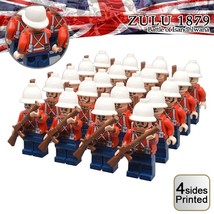 20pcs/set Anglo Zulu War 1879 - the British Empire Soldiers Minifigures - $49.75