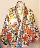 Johnny Was Reversible Kimono Top Size-XL Multicolor 100% Silk - $299.97