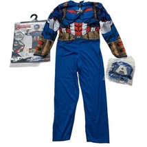 Marvel Avengers Captain America Kids Halloween Costume M 8-10 - $10.87