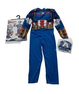 Marvel Avengers Captain America Kids Halloween Costume M 8-10 - £8.67 GBP