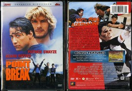 Point Break Widescreen Dvd Lori Petty K EAN U Reeves 20TH Century Fox Video New - £6.35 GBP