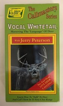 The Callmasters Series Video Whitetail w Jerry Peterson-VHS 1995-Deer Hunting - £58.76 GBP