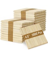Birch Popsicle Sticks for Crafts, Food, Ice Cream Set 300 PCS 4&quot;, 5&quot;, 6&quot;... - $337.69 MXN+
