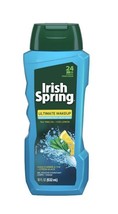 Irish Spring Ultimate Wakeup Face &amp; Body Wash, Tea Tree Oil + Iced Lemon, 18 Oz - £7.15 GBP