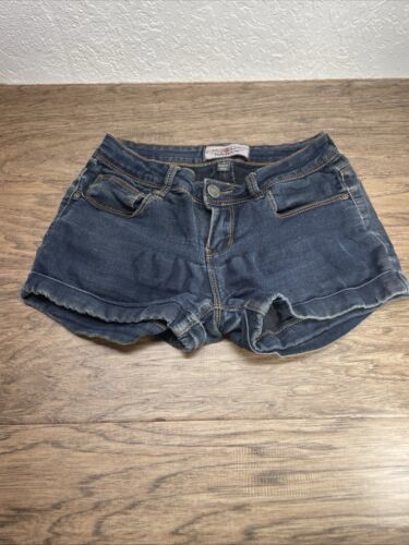 American Style Denim Jean Shorts Iris Jeans Juniors Size 1 Casual Vacati... - $12.87