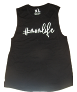 Black Mom Life #momlife Tank Top Size XL - £5.90 GBP