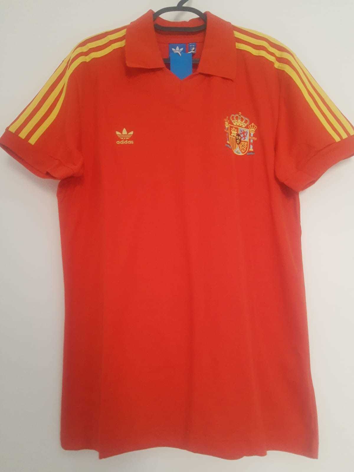 Jersey / Shirt Spain World Cup 1982 Jesus Maria Zamora 10 - Adidas Originals - $200.00