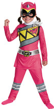 Disguise Pink Ranger Dino Charge Toddler Classic Costume, Medium (3T-4T) - £54.04 GBP