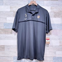 College Park Skyhawks NBA G League Nike Golf Dri Fit Polo Shirt Gray Mens Large - £57.40 GBP