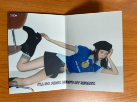 MOKA ILLIT Official Folded Poster &#39;bomb&#39; Gllit Ver Kpop Authentic Rare - $2.96