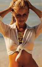 1980s Postcard Deep in The Heart Of Texas Blond Female Wet Shirt Beach 4... - £9.73 GBP