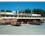 Tiny&#39;s Fruit Stand Parking Lot Cashmere Washington UNP Continental Postc... - $3.51