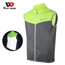 WEST BI Cycling Vest Windproof MTB Bike Bicycle  Reflective Clothing Men Women S - £92.93 GBP