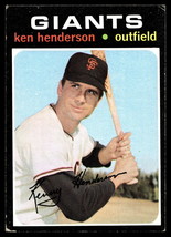 1971 Topps #155 Ken Henderson Very good - £1.55 GBP