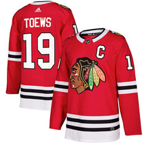 Reebok Youth Chicago Blackhawks Jonathan Toews 19 Premier Jersey Shirt, Red,L/XL - £72.10 GBP