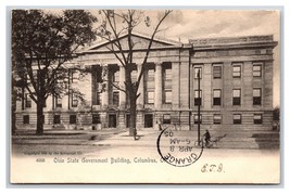 Ohio State Government Building Columbus OH Rotograph UDB Postcard V19 - £4.04 GBP