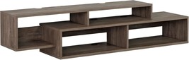 Prepac Contemporary Wall Mounted Media Console With Storage Shelf, Drift... - $131.99