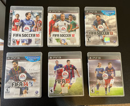 PS3 Games FIFA 10, 12, 13, 14, 15 , 16 PlayStation 3 lot of 6- Tested - £22.38 GBP