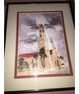 husenia chapel painting frame 14 X 11 1/2 - $79.43 CAD